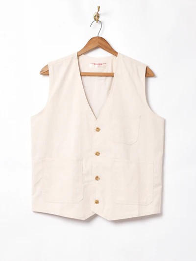 【3色展開】TEMPTATION コットンリネン ベスト