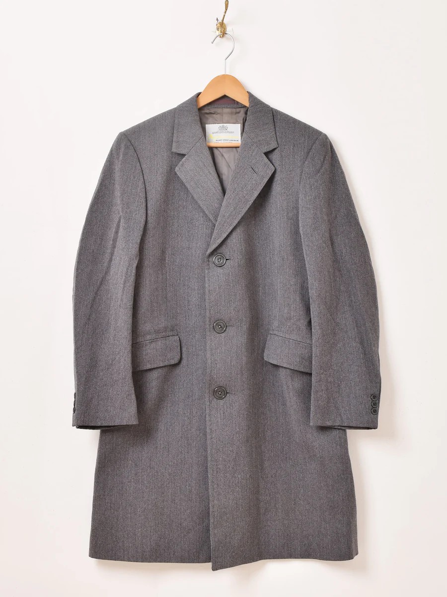 70's〜80's イングランド製 Aquascutum チェスターコート