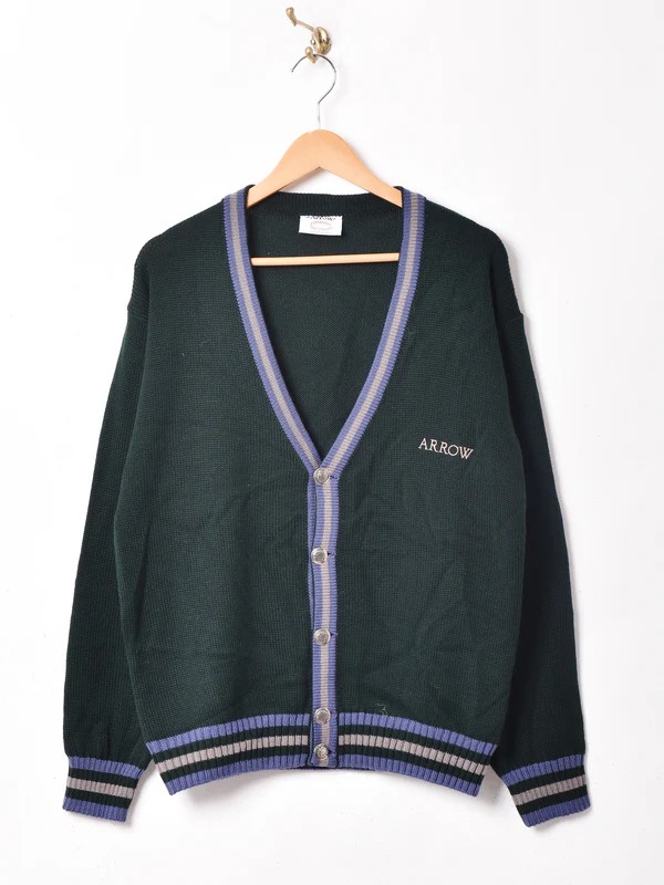 Arrow ラインカーディガン