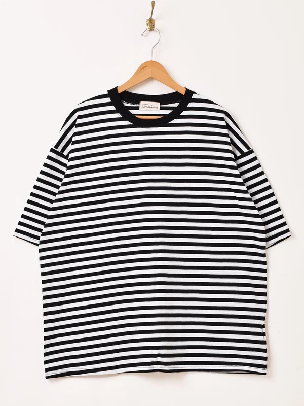 【4色展開】Trombones ボーダーTシャツ